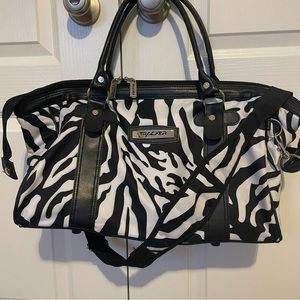 Black and White Like New Travel Bag